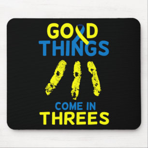 Down Syndrome Awareness T21 Day Women Kids 2 Mousepad