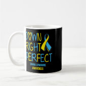 Down Syndrome Awareness Trisomy 21 Kaffeetasse (Links)