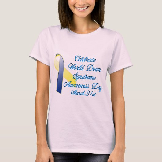Down Syndrome Day T-Shirt (Vorderseite)