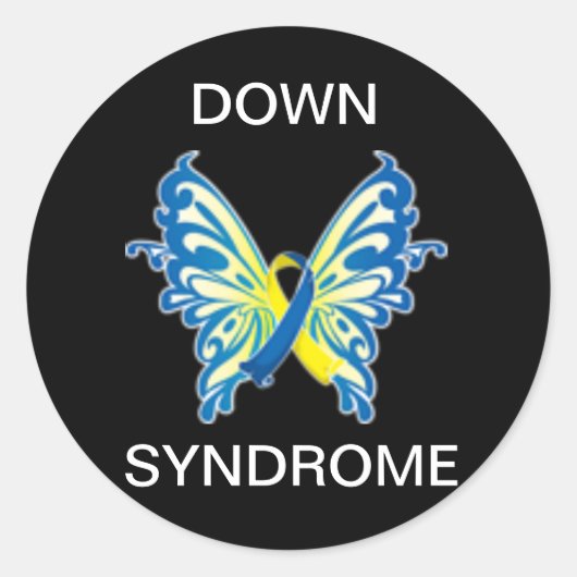 Down Syndrome Stickers (Vorderseite)