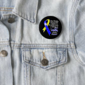 Down Syndrome Support Hope Awareness Button (Beispiel)