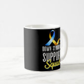 Down Syndrome Support Squad Awareness Special Kaffeetasse (VorderseiteRechts)