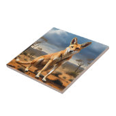 **"Down Under Deluxe: The Kangaringo Design"** Fliese (Seite)