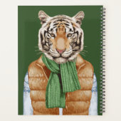 Down Vest Tiger Planer (Rückseite)