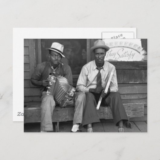 Down Zuhause Music, 1938 Postkarte (Vorne/Hinten)