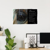 Downcast von Kim McElroy Poster (Heimbüro)