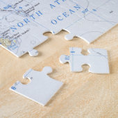 Downeast Karten-Puzzlespiel Puzzle (Seite)