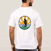 Downeast Unterwasserforscher-Meerjungfrau T-Shirt (Rückseite)