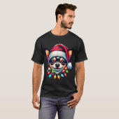 Downer Xmas Men Favorite Chihuahua T-Shirt (Vorne ganz)