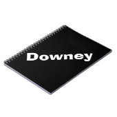 Downey Notizblock (Linke Seite)