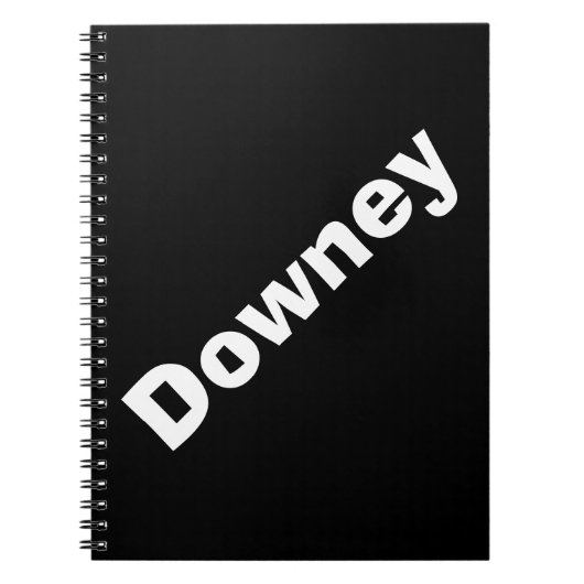 Downey Notizblock (Vorderseite)