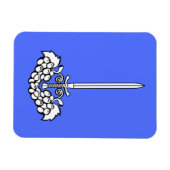 Downhall-Flagge - Magnet (Horizontal)
