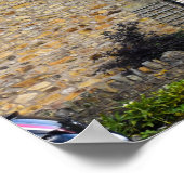 Downham Village Poster (Ecke)