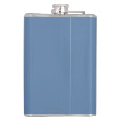 Downhhill Schnee-Skifahrer - Berg-Haube, Oregon Flachmann (Rückseite)