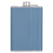 Downhhill Schnee-Skifahrer - Timberline-Häuschen, Flachmann (Rückseite)