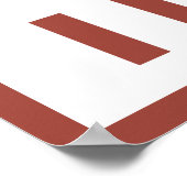 Downhhill Snow Skier - Idaho Poster (Ecke)