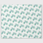 Downhill Bike - Falconeria Locarno Geschenkpapier (Flach)