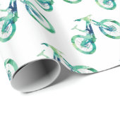 Downhill Bike - Falconeria Locarno Geschenkpapier (Rolleneckpunkt)