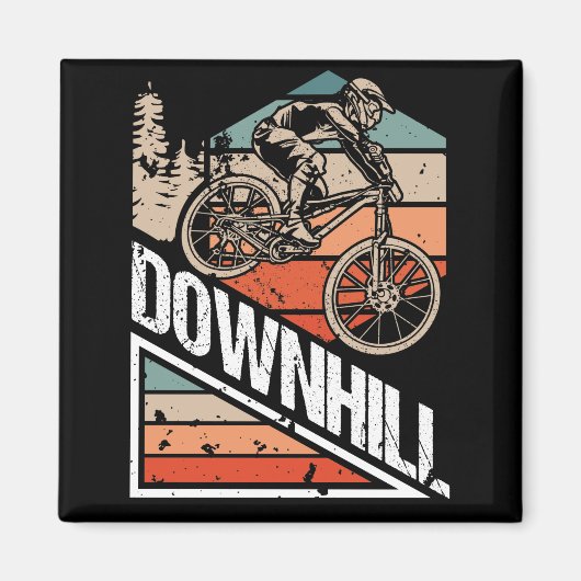 Downhill Downhill Fahrrad Magnet (Vorne)