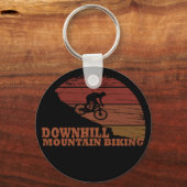 downhill mountain biking schlüsselanhänger (Vorderseite)