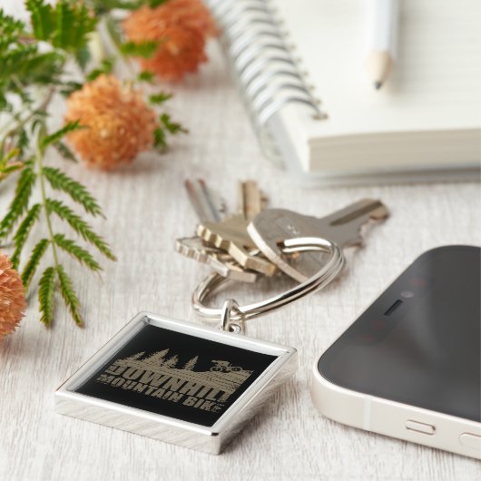 downhill mountain biking schlüsselanhänger (Seite)