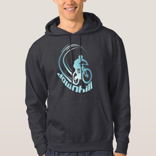 Downhill Mountainbike MTB Bekleidung Hoodie (Vorderseite)
