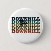 Downhill-Mountainbiking Button (Vorderseite)