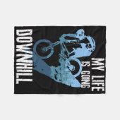 Downhill-Mountainbiking Enduro MTB-Radsport Fleecedecke (Vorderseite (Horizontal))