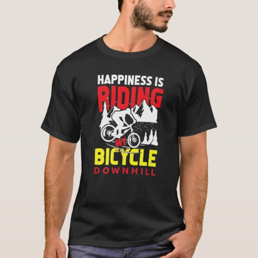 Downhill-Mountainbiking Extrem Sp T-Shirt (Vorderseite)