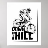 Downhill MTB Poster (Vorne)