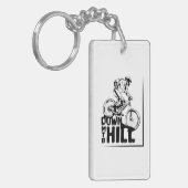 Downhill MTB Schlüsselanhänger (Vorderseite links)