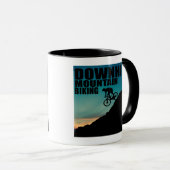 Downhill MTB Tasse (VorderseiteRechts)