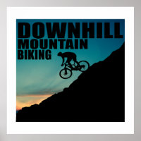 downhill off road mountain biking