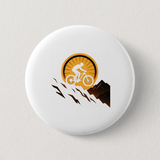 Downhill-Rad-Design Sunset Ride Trail Explorer Button (Vorderseite)