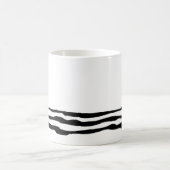 Downhill Ski Stripes Kaffeetasse (Mittel)