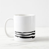 Downhill Ski Stripes Kaffeetasse (Links)