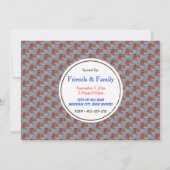 DOWNHILL SKIER INVITE EINLADUNG (Rückseite)