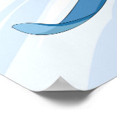 Downhill Skier Poster (Ecke)