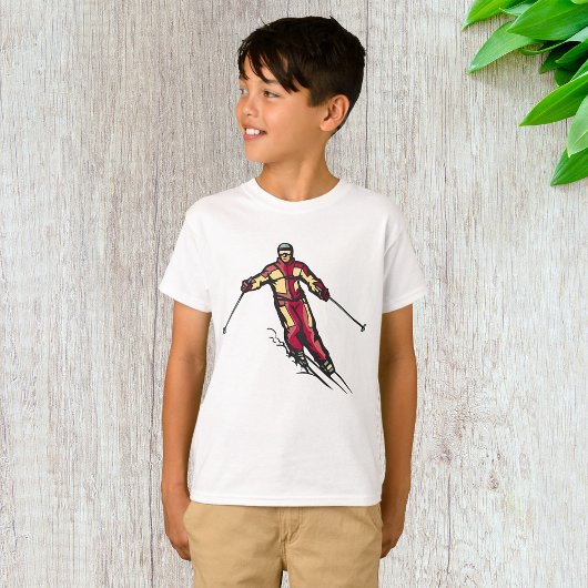 Downhill Skier T-Shirt