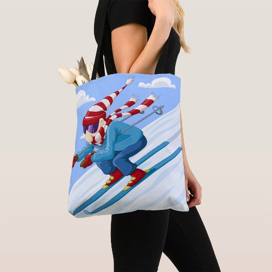 Downhill Skier Tasche