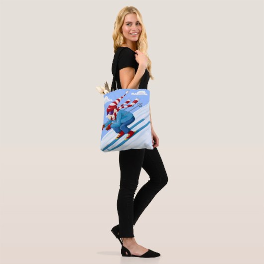 Downhill Skier Tasche