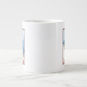 Downhill Snow Skier - Kristallberg, WA Jumbo-Tasse (Vorderseite)