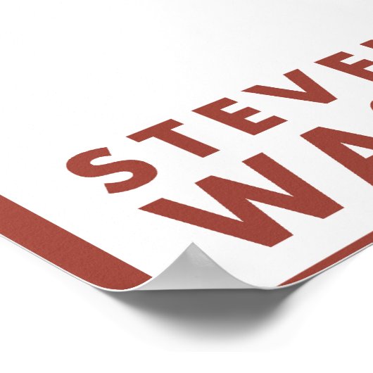 Downhill Snow Skier - Stevens Pass, Poster (Ecke)