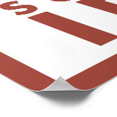 Downhill Snow Skier - Sun Valley, Idaho Poster (Ecke)