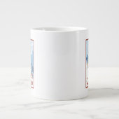 Downhill Snow Skier - Whistler, BC Kanada Jumbo-Tasse (Vorderseite)