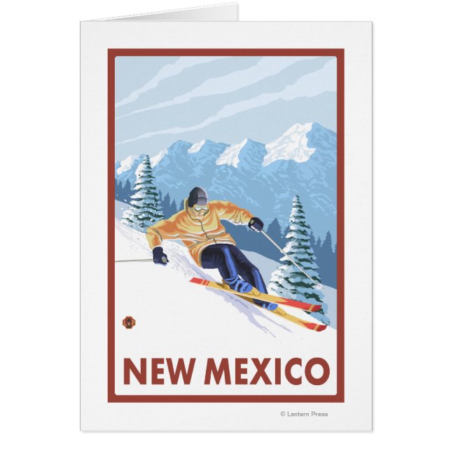 Downhill Snow SkierNew Mexico (Vorne)