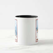 Downhill Snow SkierNew Mexico Tasse (Zentrum)