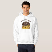 Downhill Snowboarding Hoodie (Vorne ganz)