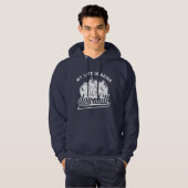 Downhill Snowboarding Hoodie (Vorne ganz)