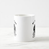 Downhill Snowboarding Kaffeetasse (Mittel)